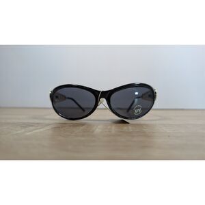 Foster Grant Women’s Black Sunglasses Gold Accent